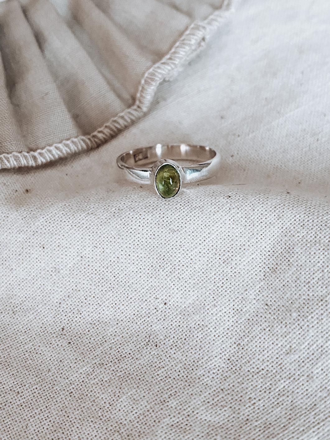 Anillo Peridoto